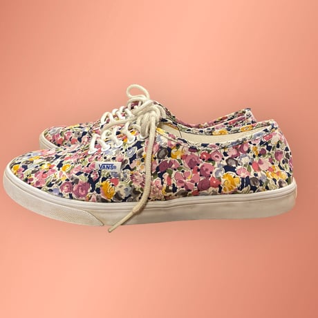 [USED]花柄🌸🌼🌷VANS AUTHENTIC