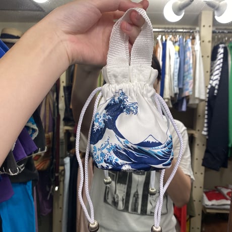 [BesideTheBag] ”HOKUSAI”手毬 マイクロ pouch