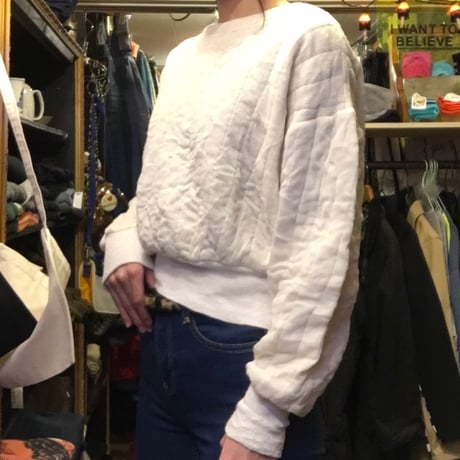 [USED]キルティングsweat