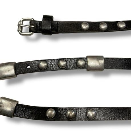 [USED] Calvin Klein Jeans レザー スタッズベルト