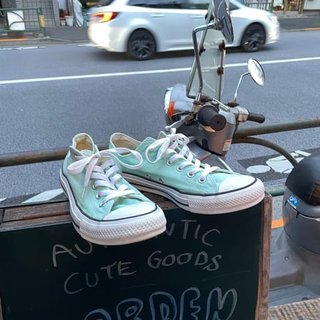 [USED] CONVERSE ALL STAR ミントグリーン💚