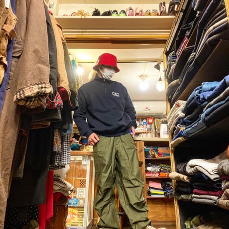 [USED] ハーフZIP SWEAT