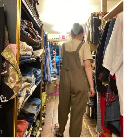[USED]  丸っこいオーバーオール  ♡
