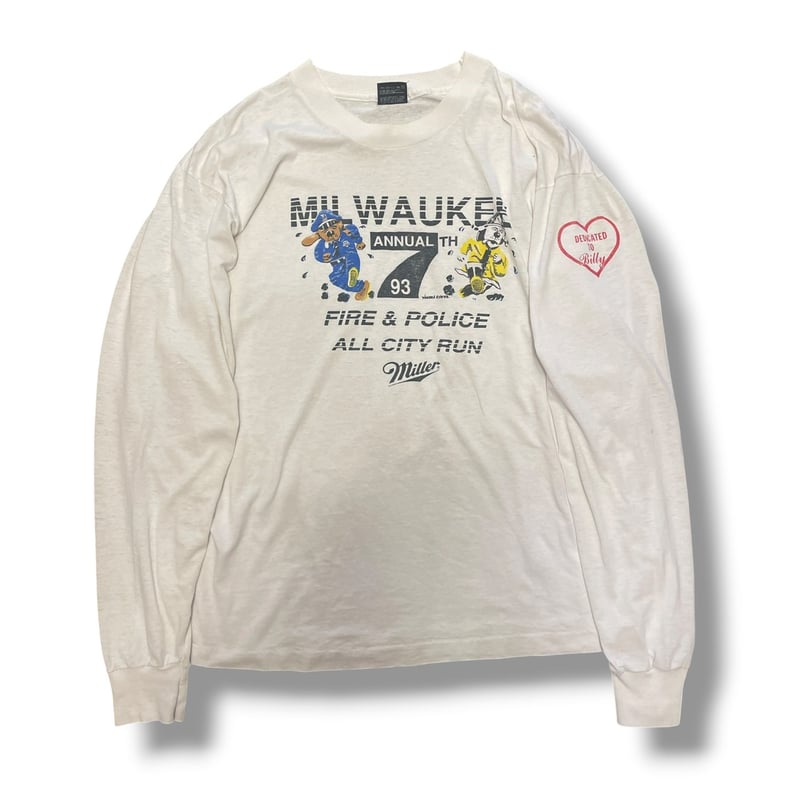 USED] '93 FIRE & POLICE ゆる ロンTee | garden730