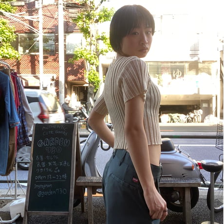 [USED]シースルーVトップス