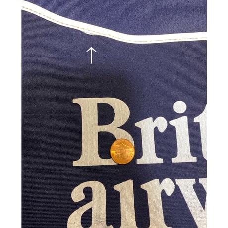 [USED] 70's British airways エアライン BAG