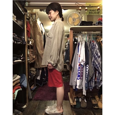 [USED]  SILK WORKシャツ