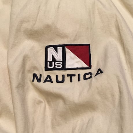 [USED]NAUTICA  バイカラーBIGマウンテンパーカー