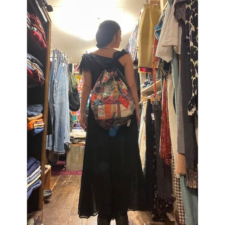 [USED] パッチワーク ナップサック