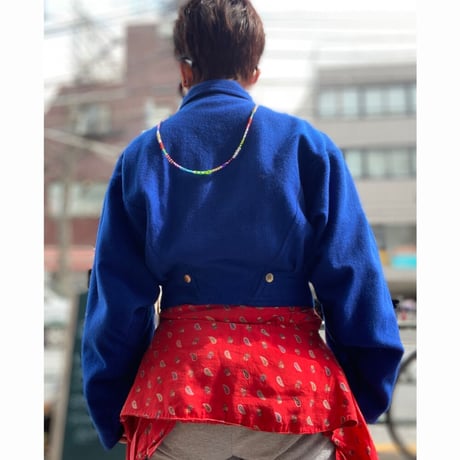 [USED] BLUE💙WOOLライダース JKT