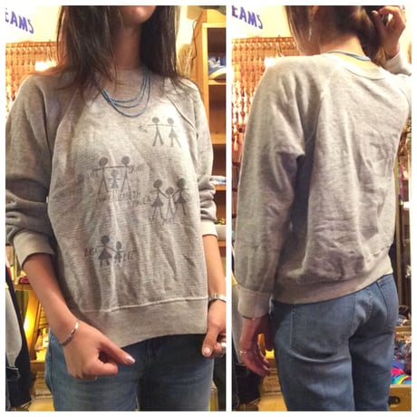 [USED]  手書きの Vintage SWEAT