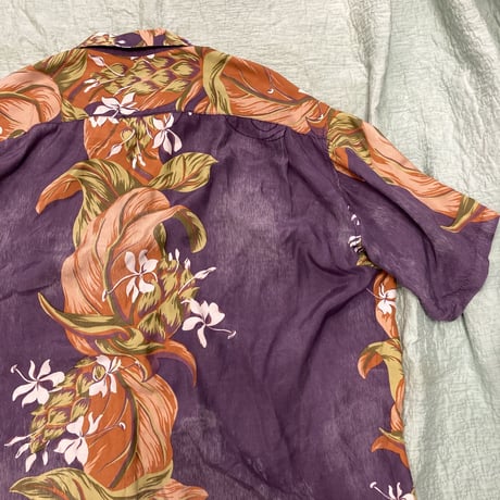 [USED] 80's Vintage STUSSY レーヨン アロハ