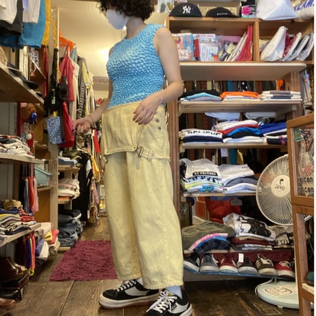 [USED] 水色 POPCORN TOPS🐬