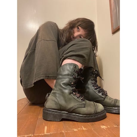 [USED] Dr.Martens 8HOLE - BOTANICAL💐