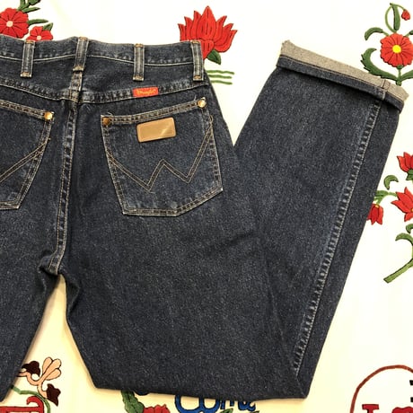 [USED] Wrangler 濃紺 テーパードデニム