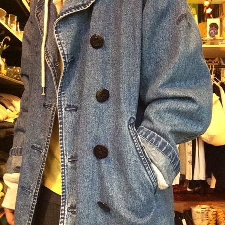 [USED] ラルフローレン DENIM ピーコート