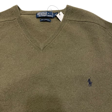 [USED] "POLO" 100% LAMSWOOL KNIT