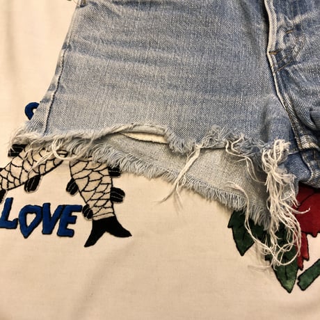 [USED] 70's Levi's DENIM SHORTS