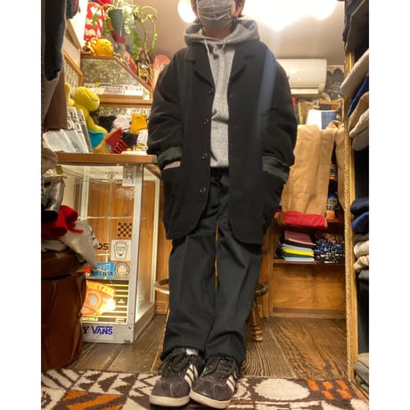 [USED] "KENZOオム"  BLACK コート🖤