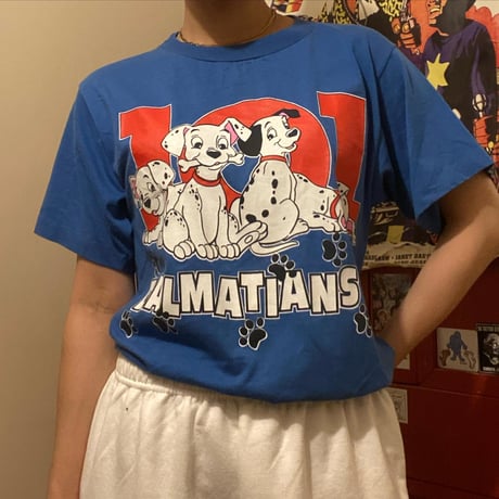 [USED] Made in USA 101匹わんちゃんプリントTee