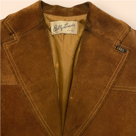 [USED] vintage BillyLewis × Lee スエードJACKET