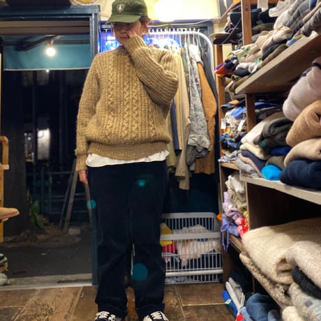 [USED] 'ALAN PAINE'ざっくりニット