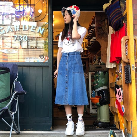 [USED] OLD  Denim skirt