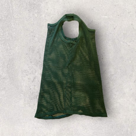 [USED] vintage COTTON メッシュタンク GREEN (C)