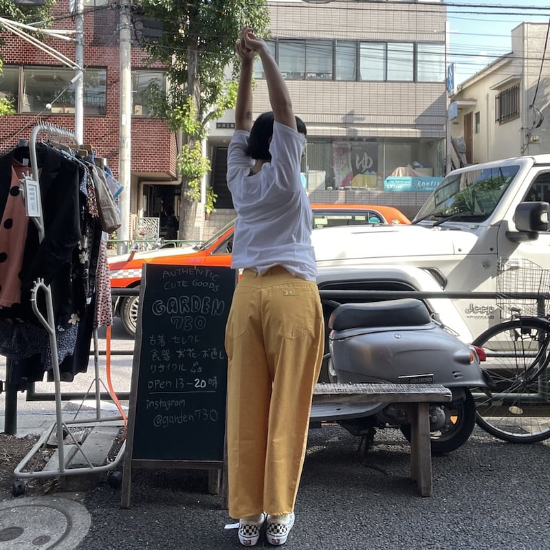 USED] 80's P.S GITANO yellowバギーパンツ | garden730