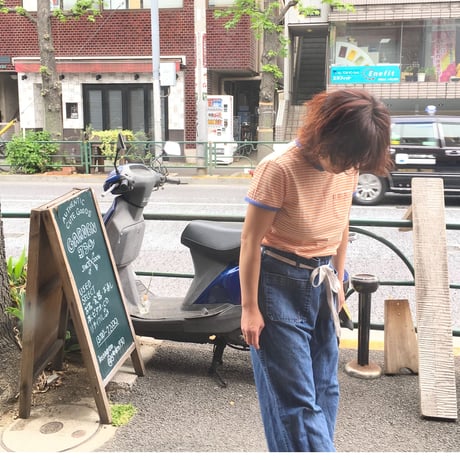[USED]ラルフローレンボーダーポケTee