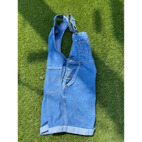 [USED]  DENIM SHORT オーバーオール