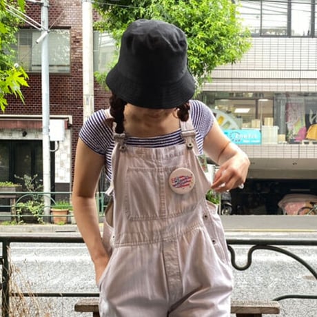 [USED] BLACKバケットHAT