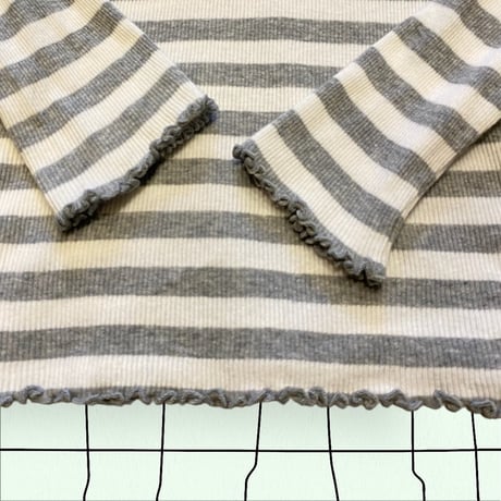 [USED] リブ入りCOTTONタートルネック
