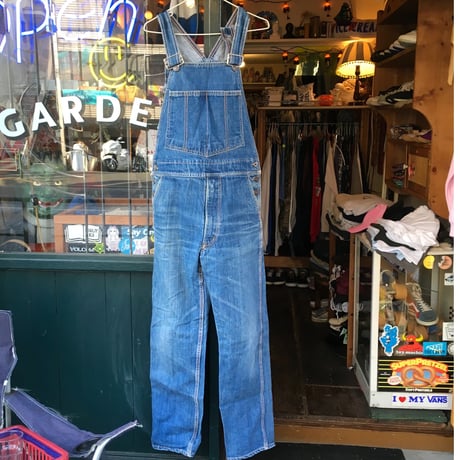 [USED] EDWIN デニムオーバーオール