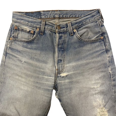[USED] ダメージ Levi's 501 made in U.S.A.