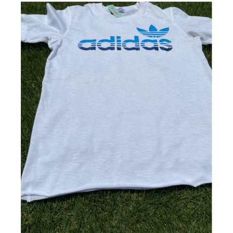 [USED] adidas OLD ピタTee💙