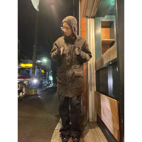 [USED]  "LONDON FOG" 中綿ハーフコート ブラウン