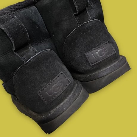 [USED]  UGG🐑シープスキンブーツ BLACK