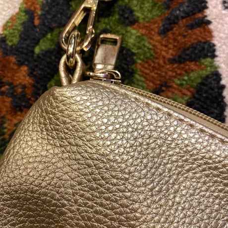 [USED] "champagne gold" shoulder bag♡