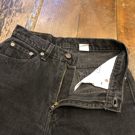 [USED] Levi's 512 SLIM BLACK DENIM