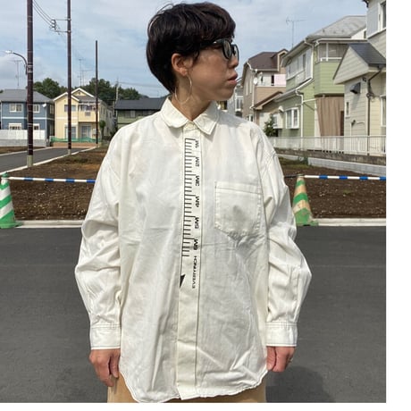 [USED] GOOD PRINT ！メジャー柄シャツ