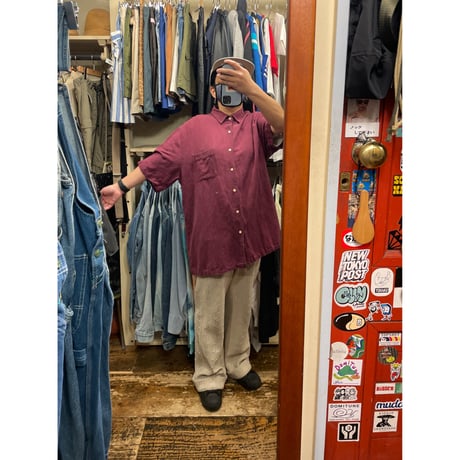 [USED] SILK & LINEN シャツ