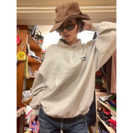 [USED] AHS GRAY ハーフジップSWEAT