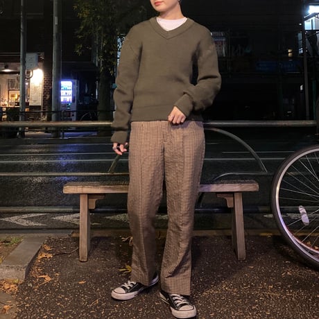 [USED] 80's EURO ARMY KNIT！