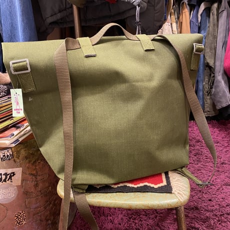 [DEADSTOCK] デンマーク MILITARY BAG リュック&メッセンジャー