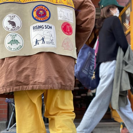 [USED] SUEDE PATCH ベスト