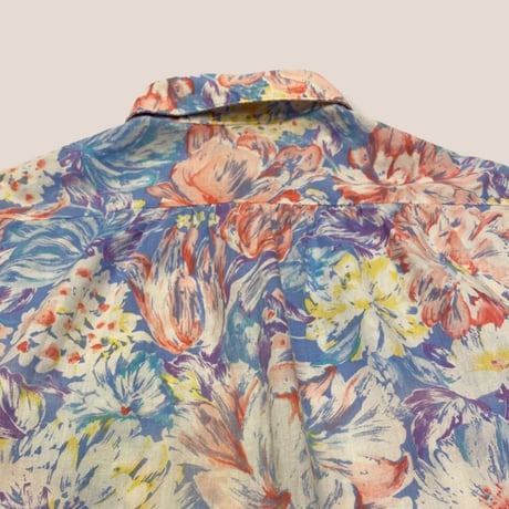 花柄🌼フレンチスリーブシャツ