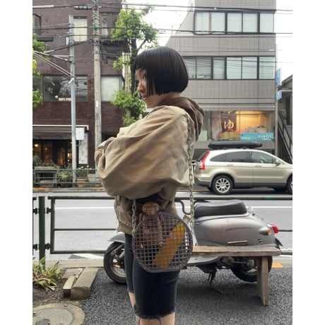 [USED]  プラスチックカゴBAG ⛓️🩶