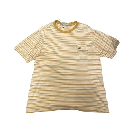 [USED] old "Crocodile"🐊ボーダーS\S Tee