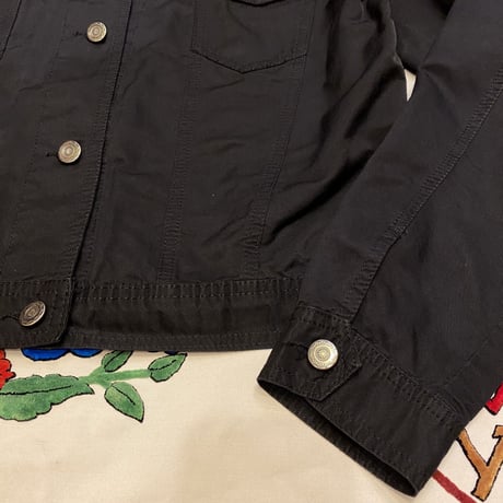 [USED] made in ITALY BLACK JACKET♡